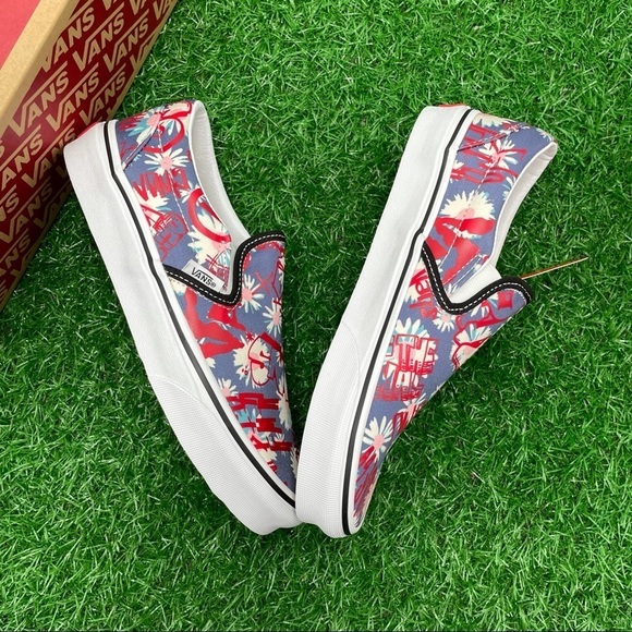 Vans Classic Slip On Vans Crew Floral - Picture 3 of 7